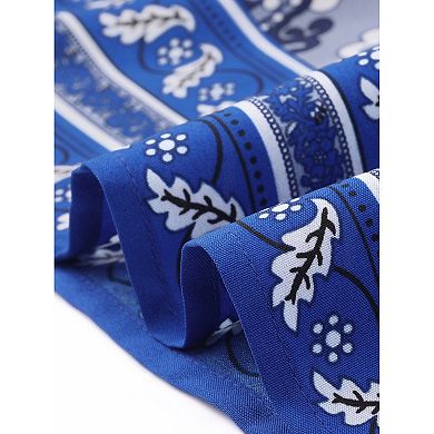 Boho Dresses for Women's Floral Print A-Line Midi Dresses