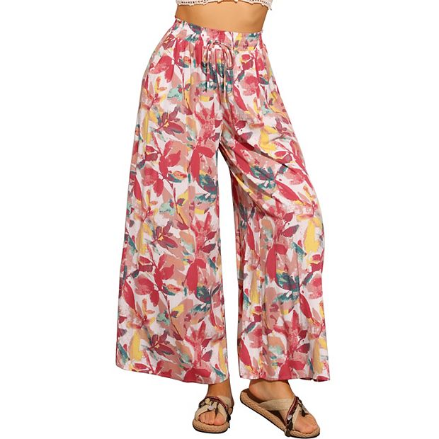 【美品】H BEAUTY&YOUTH TROPICAL FLARE PANTS 美品】H BEAUTY&YOUTH TROPICAL FLARE PANTS