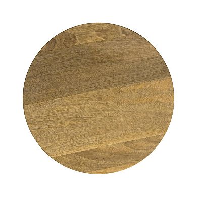 HomePop Tapered Slatted End Table