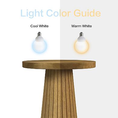 HomePop Tapered Slatted End Table