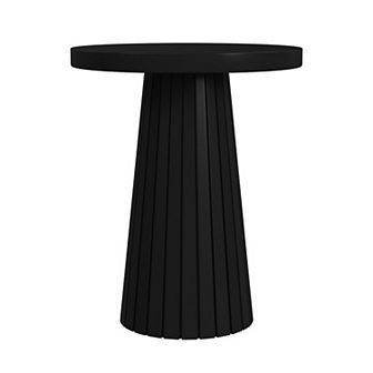 HomePop Tapered Slatted End Table