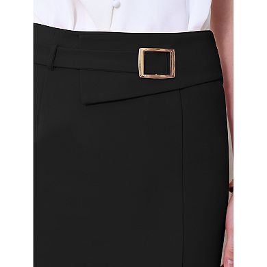 Women's Pencil Skirt High Waist Elegant Work Office Bodycon Skirts