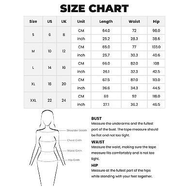Women's Pencil Skirt High Waist Elegant Work Office Bodycon Skirts