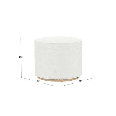 HomePop Cloud Boucle Ottoman