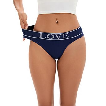Women's Mid-Waisted No Trace Underwear Briefs High Elasticity Underpants