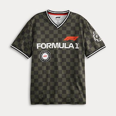 Men's Formula 1 V-Neck Graphic Jersey