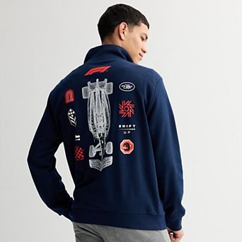 Men's F1 Racer Fleece Graphic Pullover