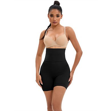 Women's Tummy Control High Elasticity Thigh Slimmers High Waist Hip Lifter No Trace Shaperwear