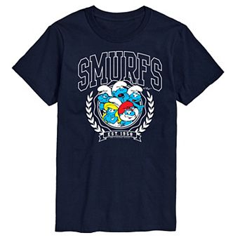 Men's Smurfs Collegiate Graphic Tee