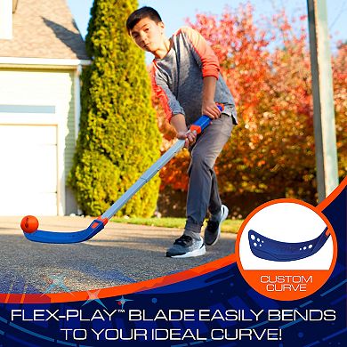 Nerf FLEXPLAY Indoor & Outdoor Street Hockey Set