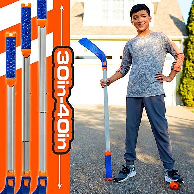 Nerf FLEXPLAY Indoor & Outdoor Street Hockey Set