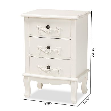 Baxton Studio Callen End Table