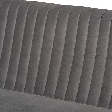 Baxton Studio Alvis Dining Nook 3-Piece Set