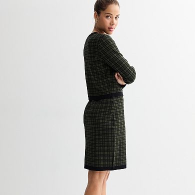 Women's Maison Tara 2-pc. Cardigan & Dress Set