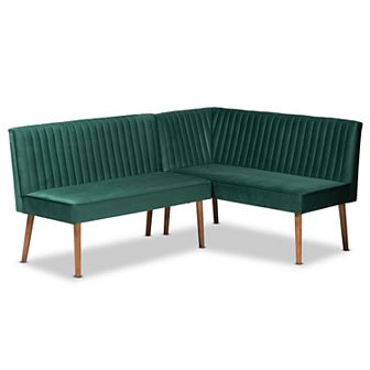 Baxton Studio Alvis Dining Nook 2 pc Set