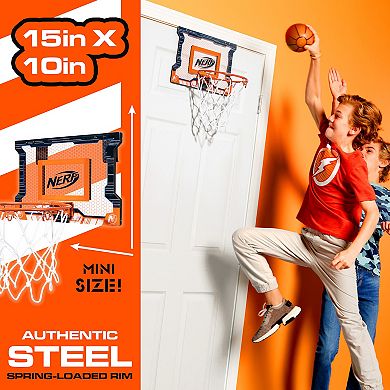 Nerf Over the Door Mini Basketball Hoop Set