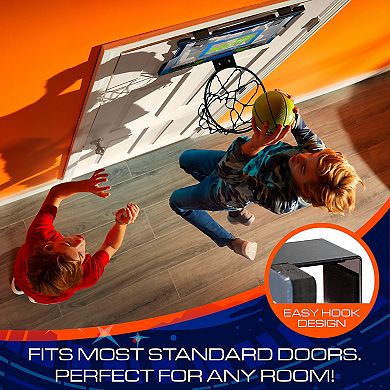 Nerf LED Pro Hoop Light Up Indoor Kids Basketball Hoop