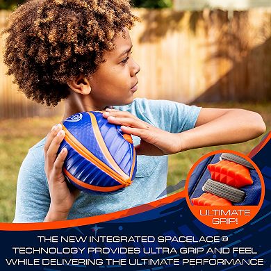 Nerf Spiral Grip Mini Football With Pump