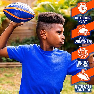 Nerf Spiral Grip Mini Football With Pump