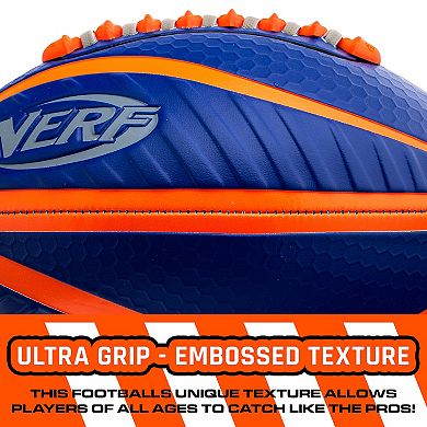 Nerf Spiral Grip Mini Football With Pump