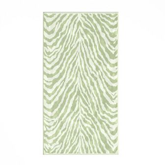 Madelinen® Cotton Velour Retro Oversized Beach Towel