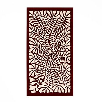 Madelinen® Cotton Velour Retro Oversized Beach Towel
