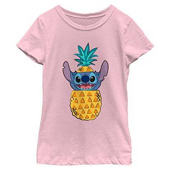 Disney's Lilo & Stitch Pineapple Surprise Girls 7-16 Graphic Tee