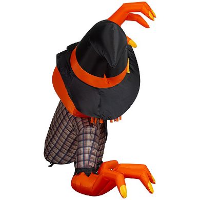 Animated Ground Breaker Scarecrow Outdoor Decor 5′