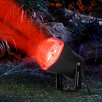 Red Halloween Spotlight with 3 Effects