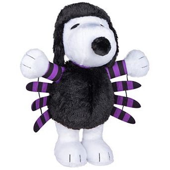 Snoopy Fuzzy Spider Halloween Plush Floor Decor
