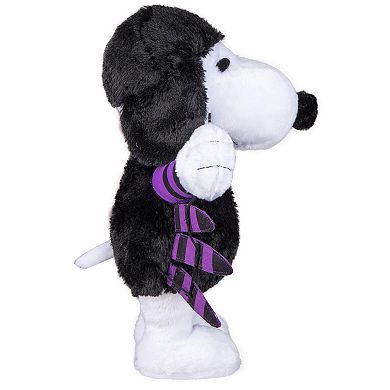 Snoopy Fuzzy Spider Halloween Plush Floor Decor