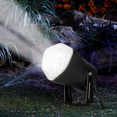 White Halloween Spotlight with 3 Effects