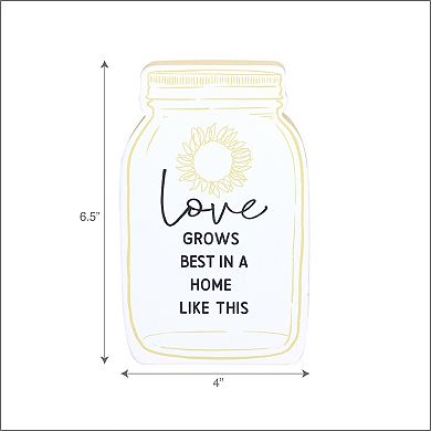 Belle Maison Love Grows Figural Caption Box