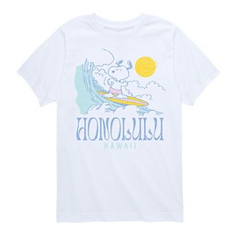 Boys 8-20 Peanuts Honolulu Hawaii Snoopy Graphic Tee