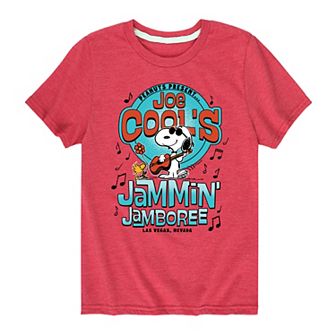 Boys 8-20 Peanuts Joe Cool's Jammin' Jamboree Graphic Tee
