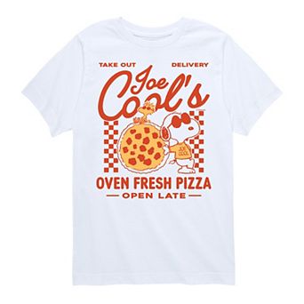 Boys 8-20 Peanuts Joe Cool's Pizzeria Graphic Tee