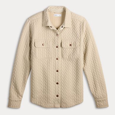 Women's Croft & Barrow® Shacket