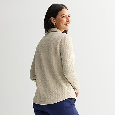 Women's Croft & Barrow® Shacket