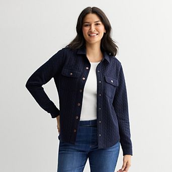 Women's Croft & Barrow® Shacket
