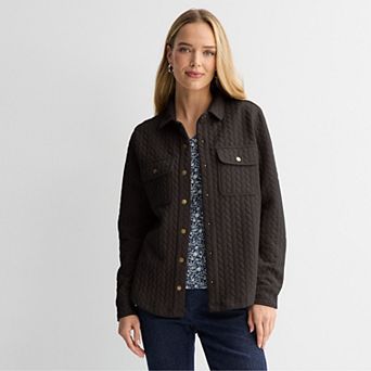 Women's Croft & Barrow® Shacket