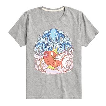 Boys 8-20 Pokemon Magikarp Aquatic Graphic Tee