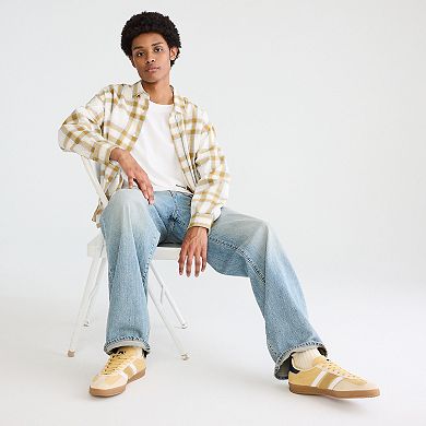 Men's Aeropostale Long Sleeve Boxy Flannel Shirt