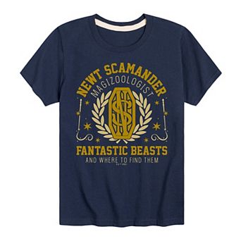 Boys 8-20 Fantastic Beasts Collegiate Graphic Tee