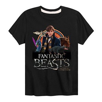 Boys 8-20 Fantastic Beasts Graphic Tee