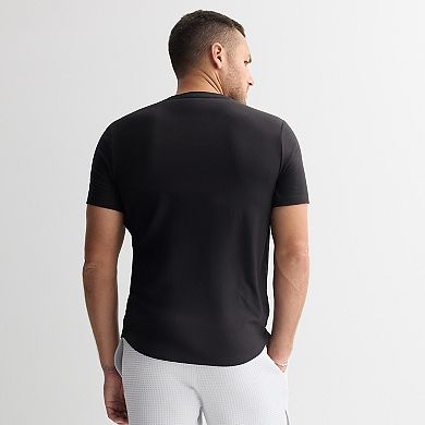 Men's FLX Wander V-Neck Curved Hem Tee