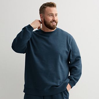 Big & Tall Tek Gear® Ultra Soft Fleece Crewneck Pullover