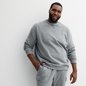 Big & Tall Tek Gear® Ultra Soft Fleece Crewneck Pullover