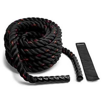 12 M (40 Ft) Battle Ropes 38mm (1.5 Inch) Diamater Heavy Exercise Rope Proiron Pro-zs01-2