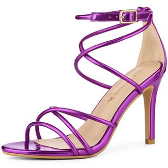 Women's Open Toe Strappy Straps Stiletto Heel Sandals