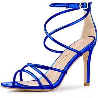 Women's Open Toe Strappy Straps Stiletto Heel Sandals